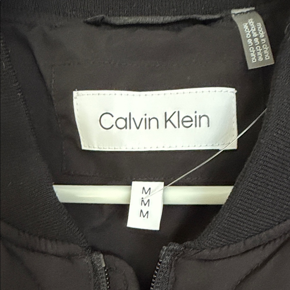 NWT Calvin Klein Men’s Quilted Bomber Jacket – Size M – New with Tags - Picture 2 of 8